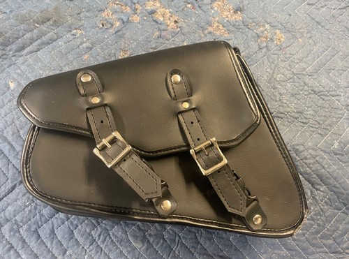 Used faux leather - leather, sidebag
