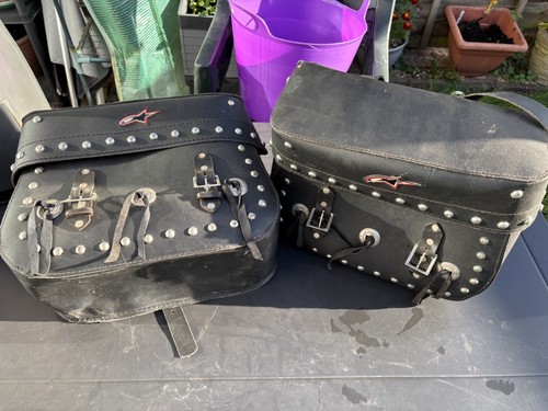 Vintage black leather - black,