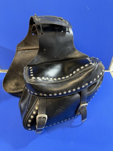 Vintage black leather - black,