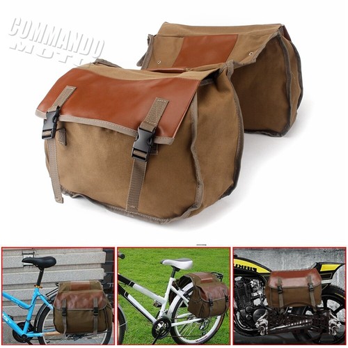 Motorcycle saddlebag canvas - motorcycle,