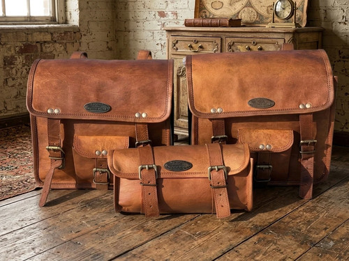 Motorcycle saddle bags genuine - motorcycle,
