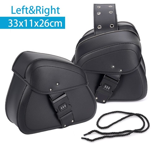 Pair leather motorcycle - leather,