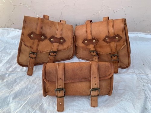 Retro leather motorcycle - leather,