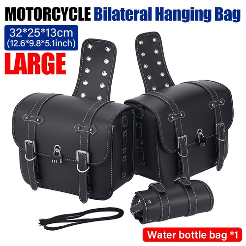 Motorcycle leather pouch - motorcycle,