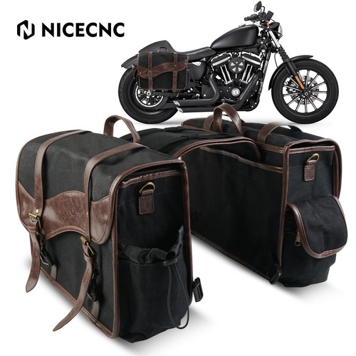 30l vintage canvas motorcycle - canvas,