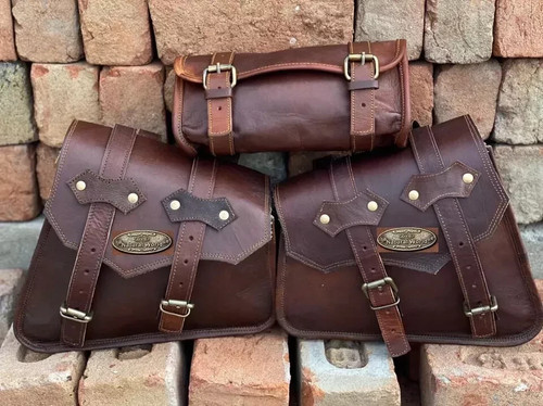 Handmade leather motorcycle - handmade,